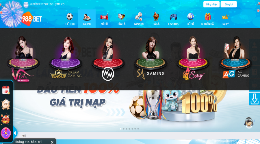 game casino trực tuyến